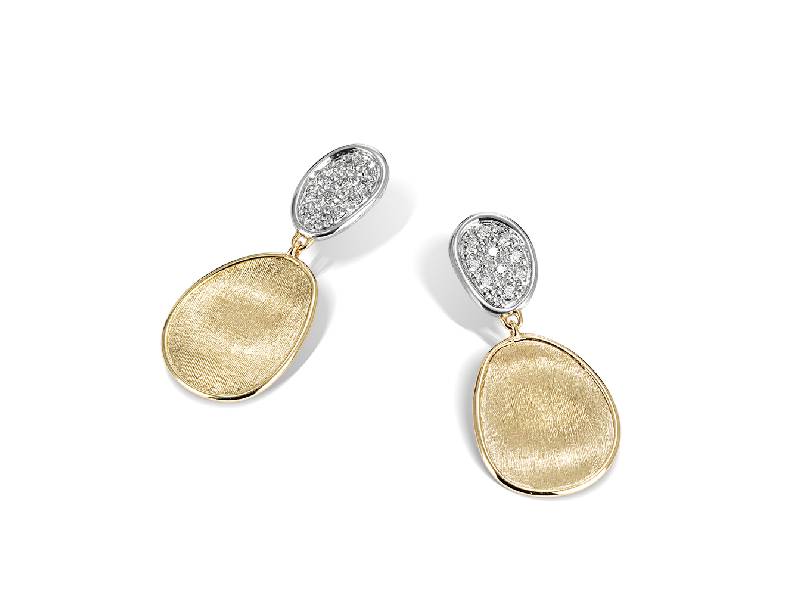 CHANDELIER EARRINGS WITH DIAMONDS MINI MODEL LUNARIA MARCO BICEGO OB1751 B